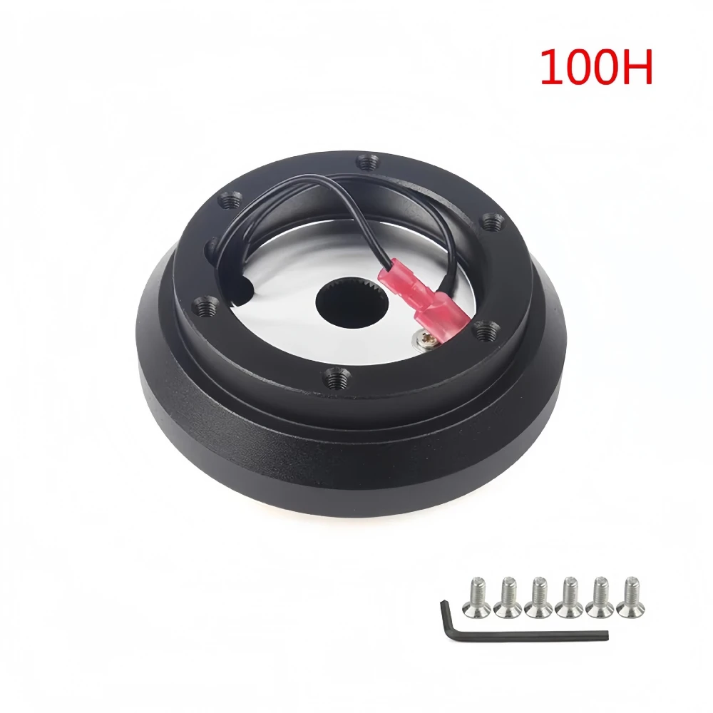 For Mitsubishi Eclipse/Galant/Lancer/Mirage/Montero Subaru Impreza WRX Dodge Colt 100H Steering Wheel Short Hub Adapter