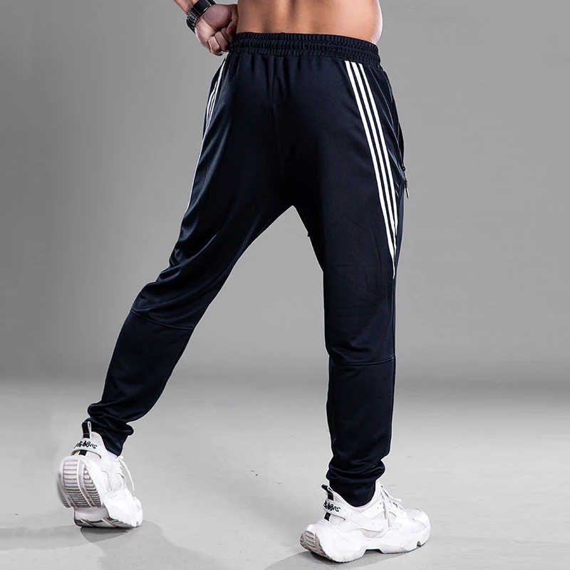 

High Quality Men's Running Sports Pants Gym Fitness Training Jogging Sweatpants Elastic Quick Dry Workout Trousers