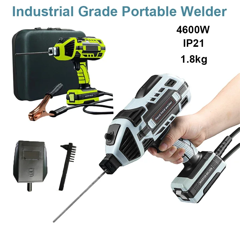 110V/220V±15% Handheld Welding 4600W Machine Household Electric ARC Welding Machine Portable Automatic Digital Intelligent Tools