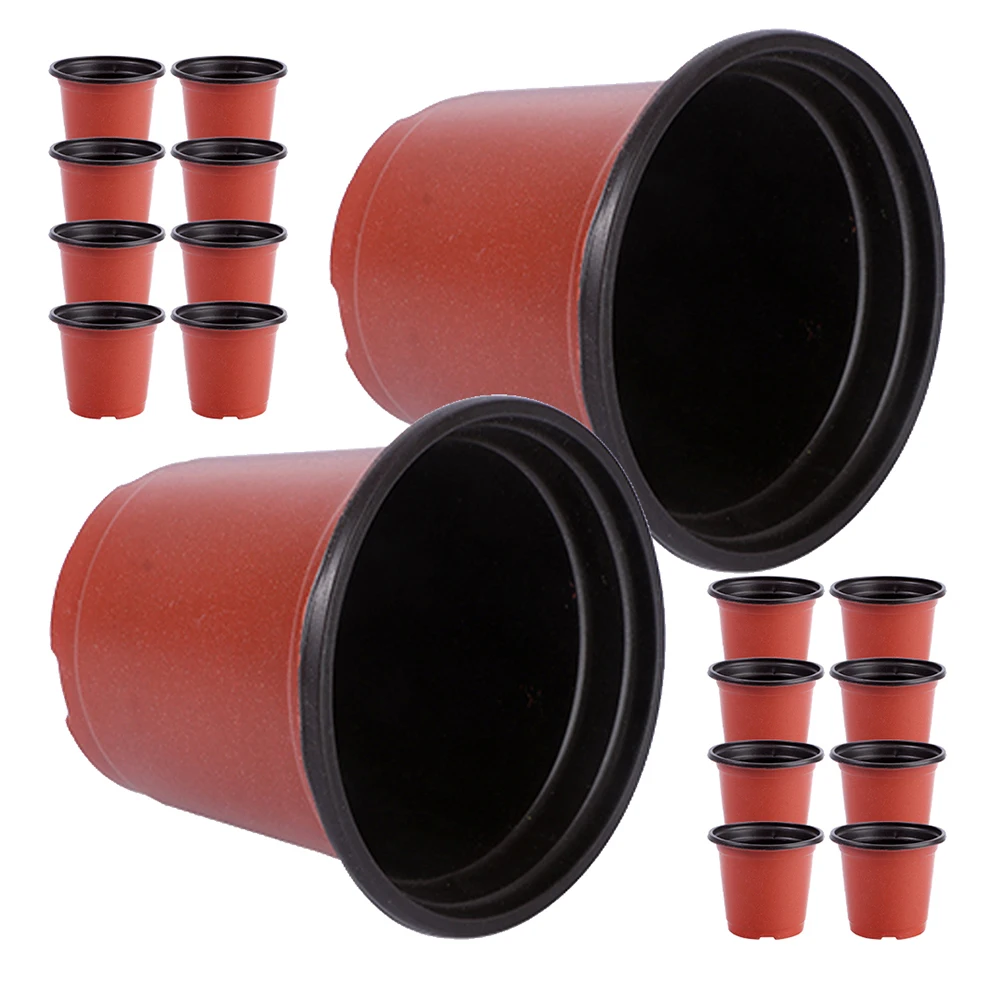 

120pcs Nursery Plastic Planting Pots For Succulents With Drainage Holes Seedling Starter Pots Garden Flower Indoor
