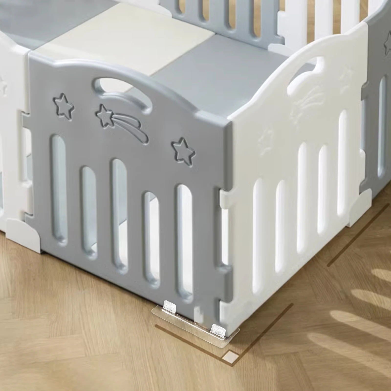 Set di stabilizzatori per box da 8 pezzi Cuscinetti antiscivolo per ambiente sicuro e sicuro per bambini Accessori per stabilizzatori per box per penna da gioco