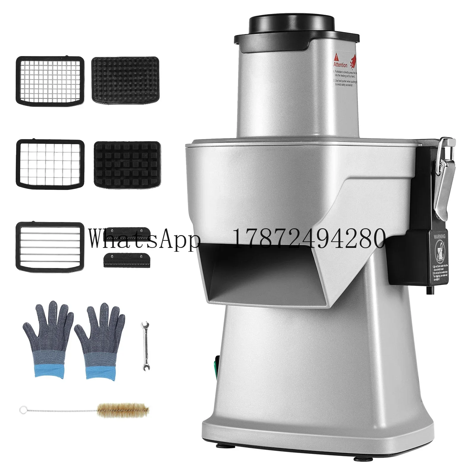 Succuy 4‑in‑1 Electric Food Cutter Multifunctional Vegetable Slicer Chopper for Kitchen
