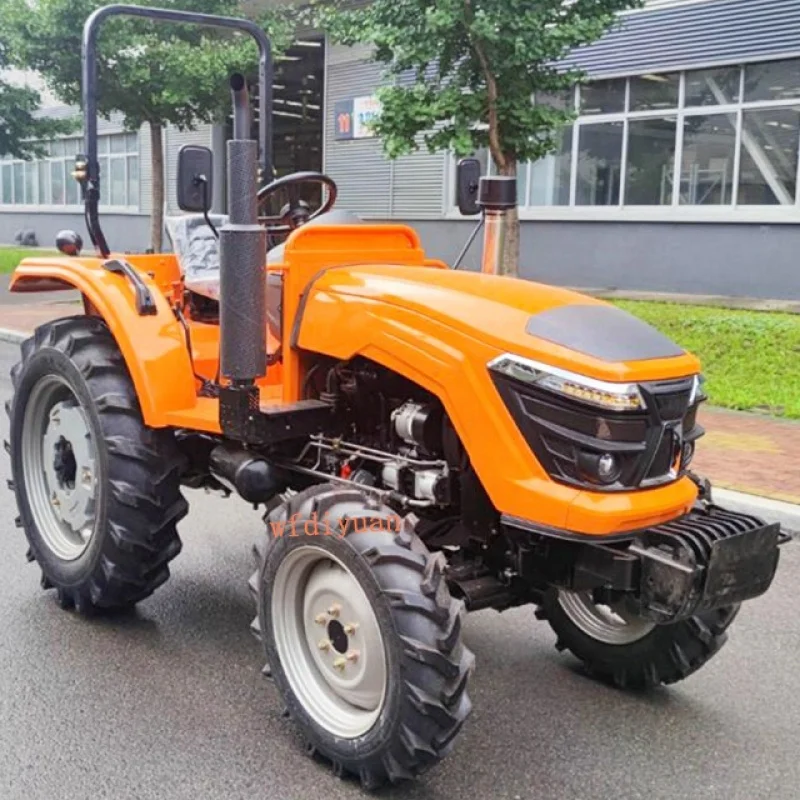 china：Farm small import agricultural cheap 4x4 wheel tractor diesel engine agriculture mini farm working tractor for sale