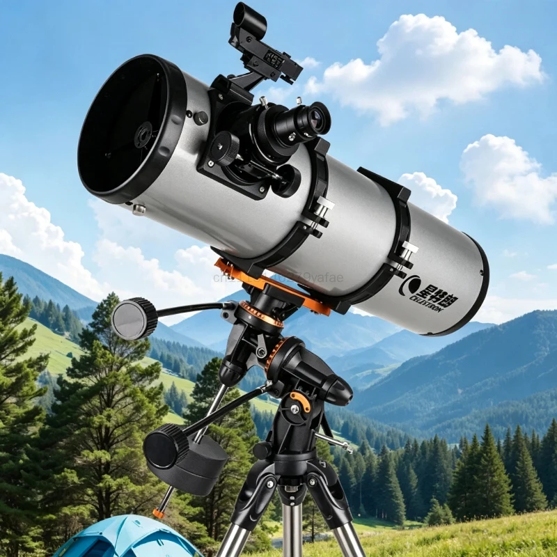 EQ3M PN150 Entry Level Professional High-Power High Definition Astronomical Telescope for Stargazing and Scenic Viewing