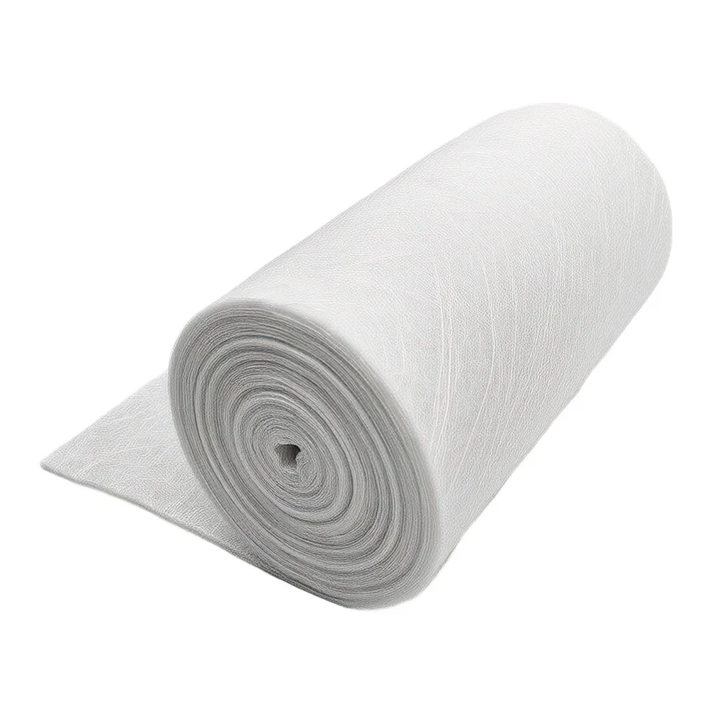 Cuttable Air Filter Pad 100x100cm 3mm Thick, White HVAC Cotton For AC Systems, Vents, Range Hoods & Air Purifiers