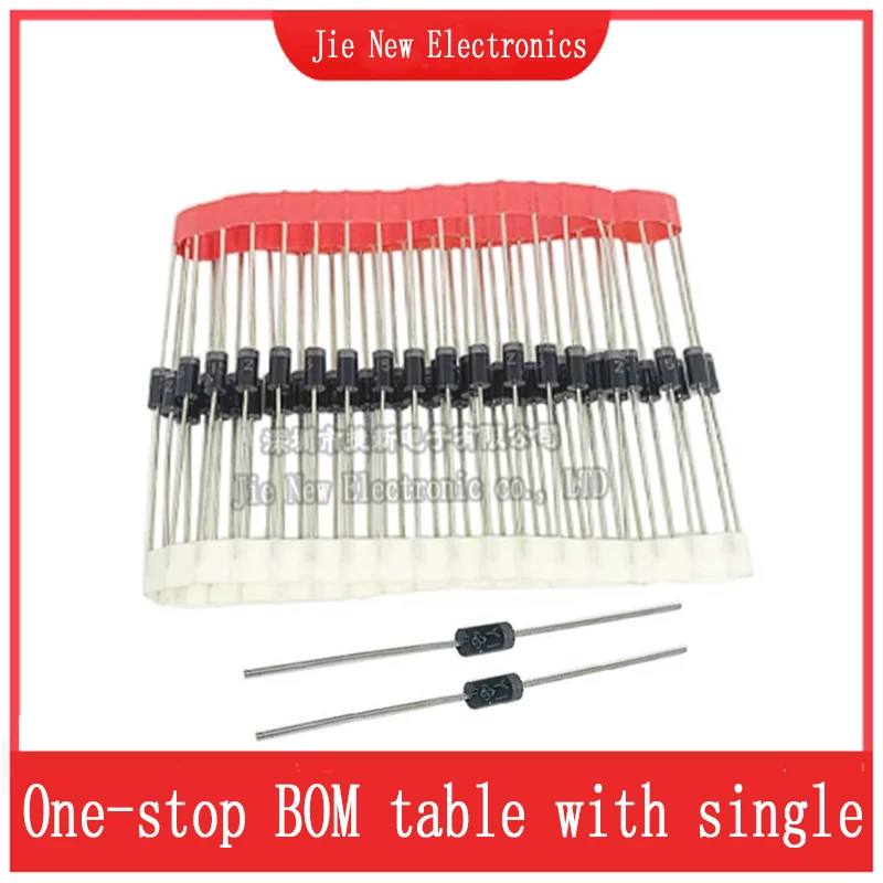 50PCS 2W Zener Diodes  ZY100 ZY110 ZY120 ZY130 ZY150 ZY160 ZY180 ZY200 100V/110V/120V/130V/150V/160V/180V/200V DO-204AM