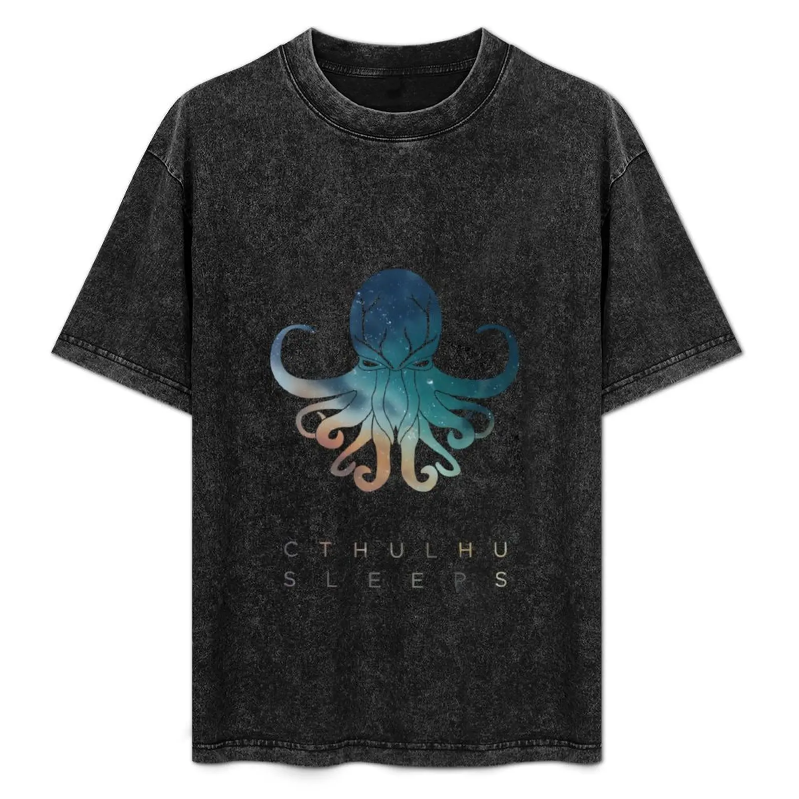

Deadmau5 Cthulhu Sleeps 999 T-Shirt Fashion Letter Print T-Shirt