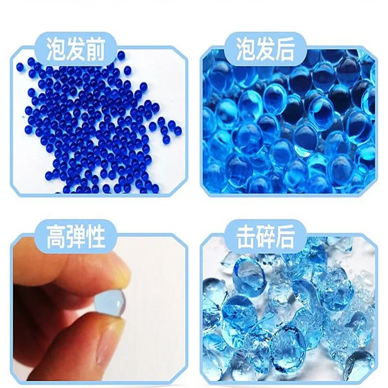 50000 pçs mão granada brinquedo estrutura bolas balas crianças pistola de água brinquedo 7-8mm bb pistola tampa armas pelotas brinquedo bombardeamento de água ccessor