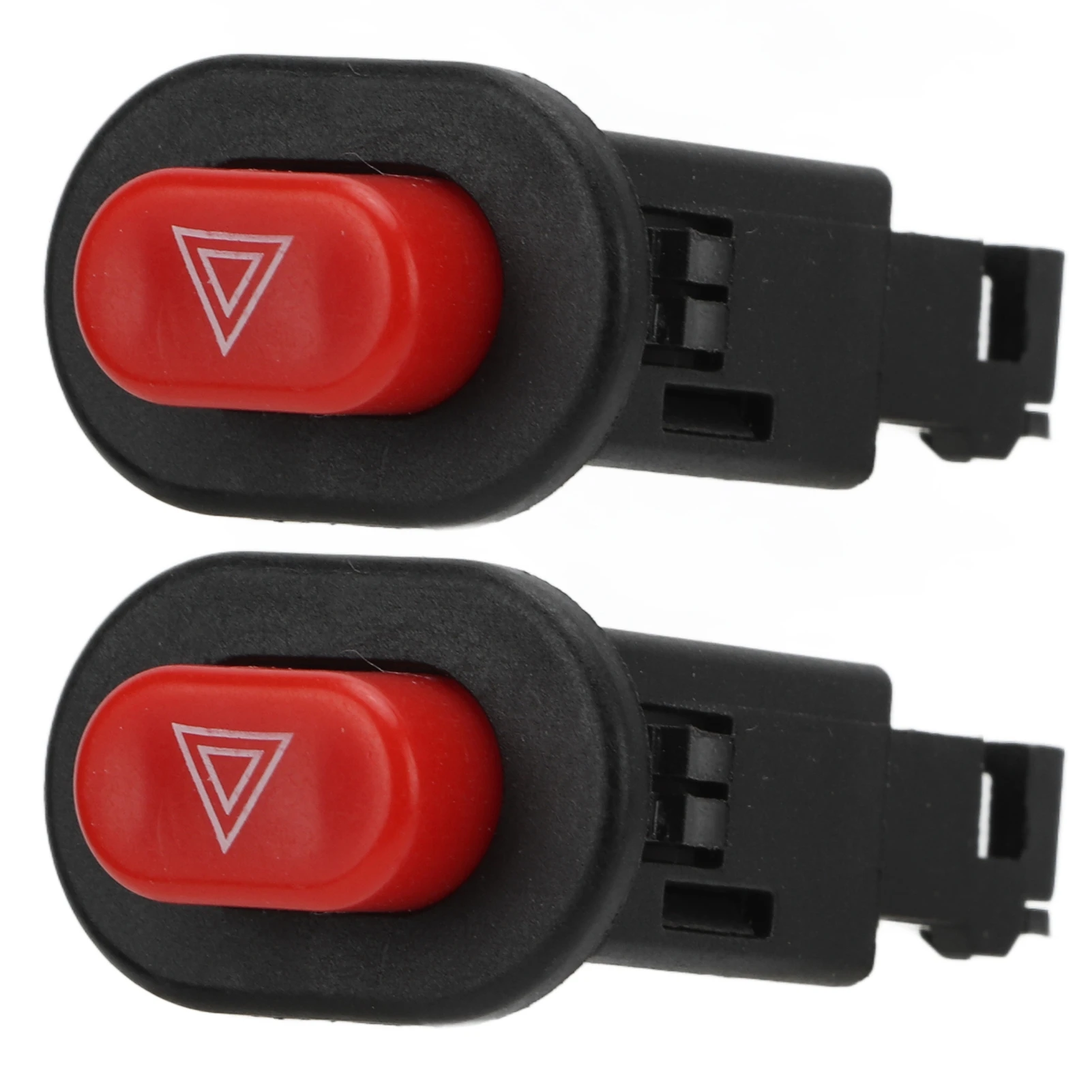 Hazard Light Switch Button Double Flash Warning Controller for Motorcycle Motorbike Scooter 12V Accessory