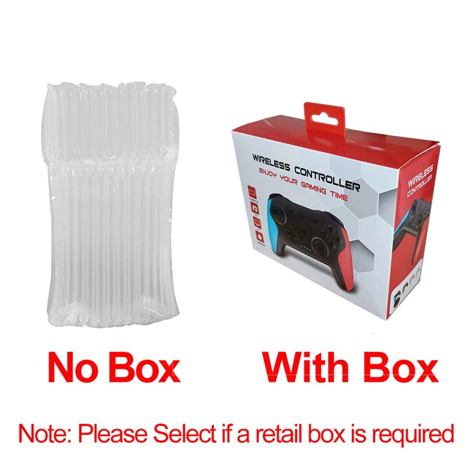 Không Dây Bluetooth Gamepad Cho Nintedo Công Tắc Tay Cầm 6 Trục Rung Động Kép Cần Điều Khiển Để NS Công Tắc Pro Bộ Điều Khiển