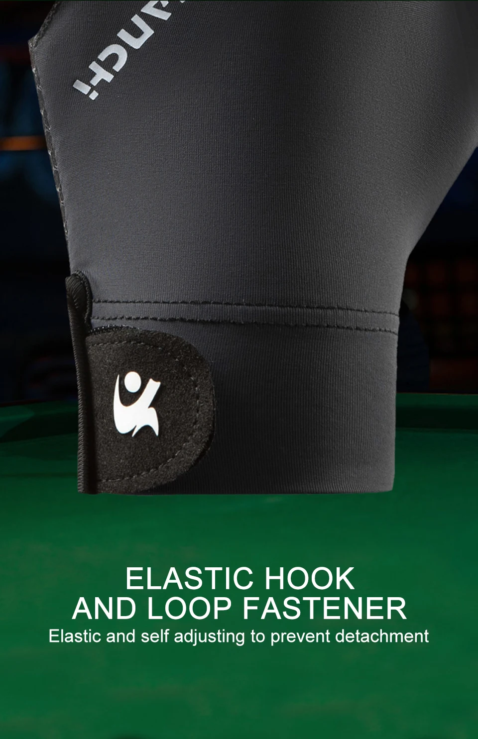 GTUBIKE 1PC Billard Handschuh Linke Hand Drei Finger Snooker Billard Handschuh Nicht Slip Aufkleber Elastizität Billard Training Handschuhe – Detail 9