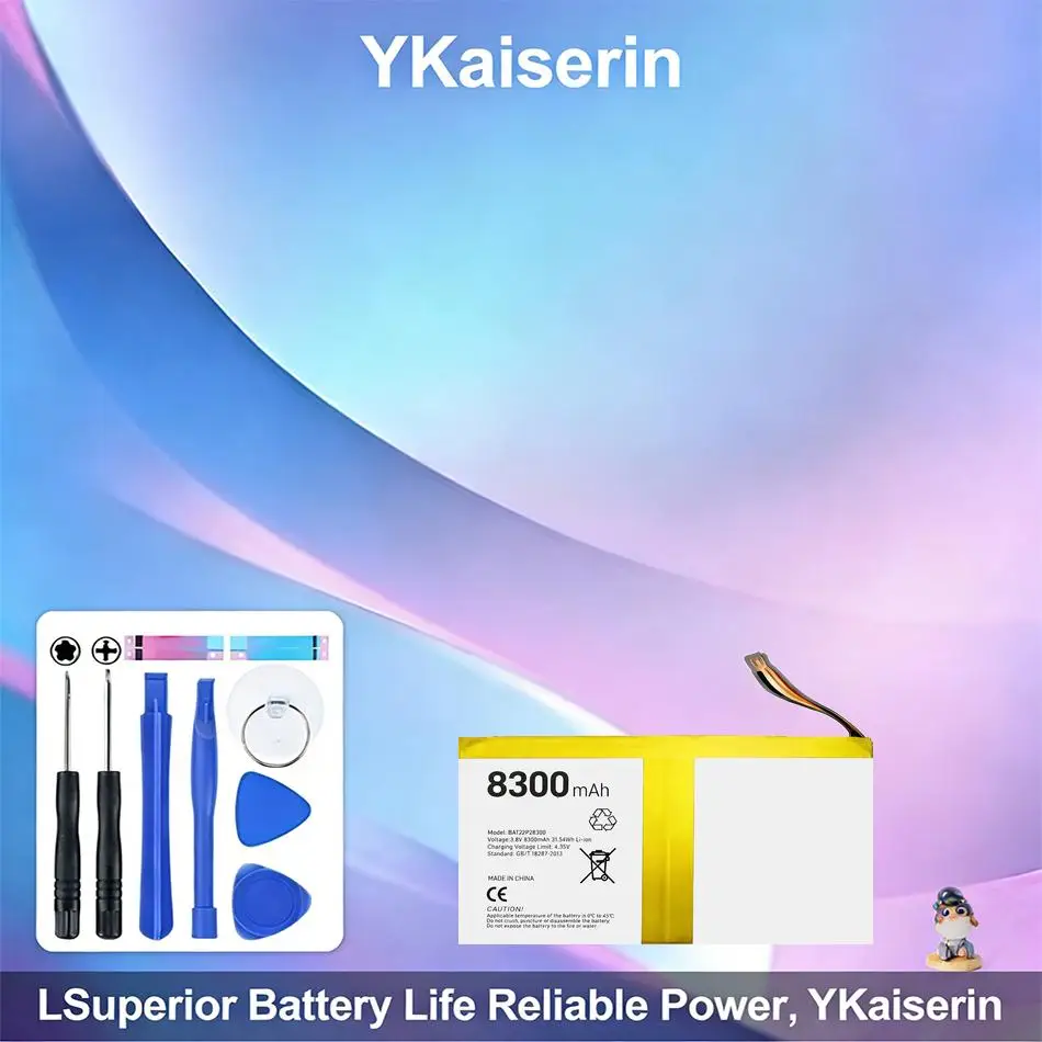 

For Doogee T20 Tablet Battery 8300mAh Reliable Power Supply