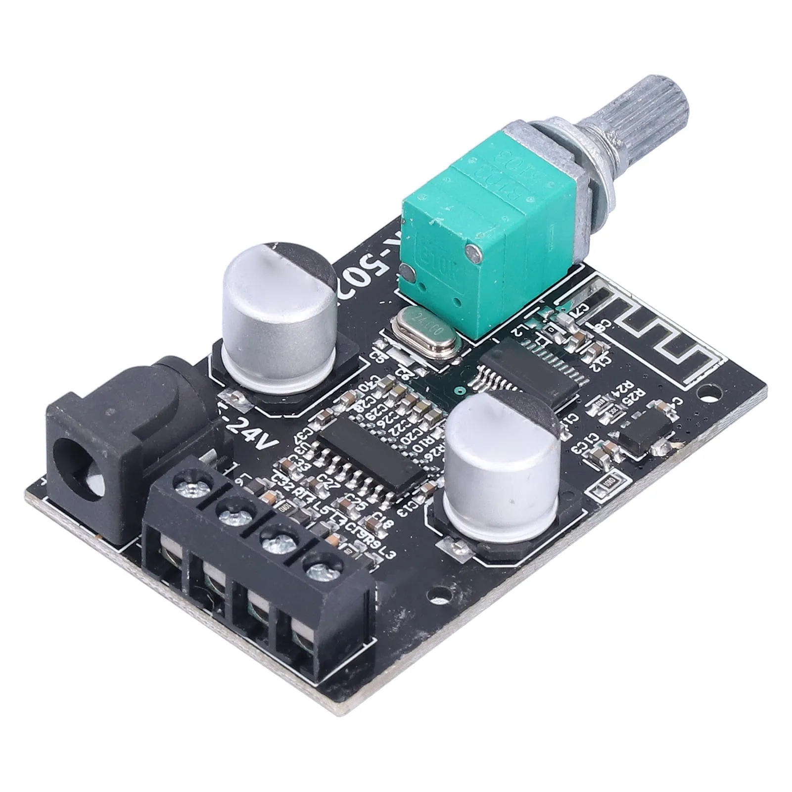 50Wx2 Bluetooth 5.0 Power Amplifier Board Stereo Digital Audio Amplifier Module for DIY Speakers