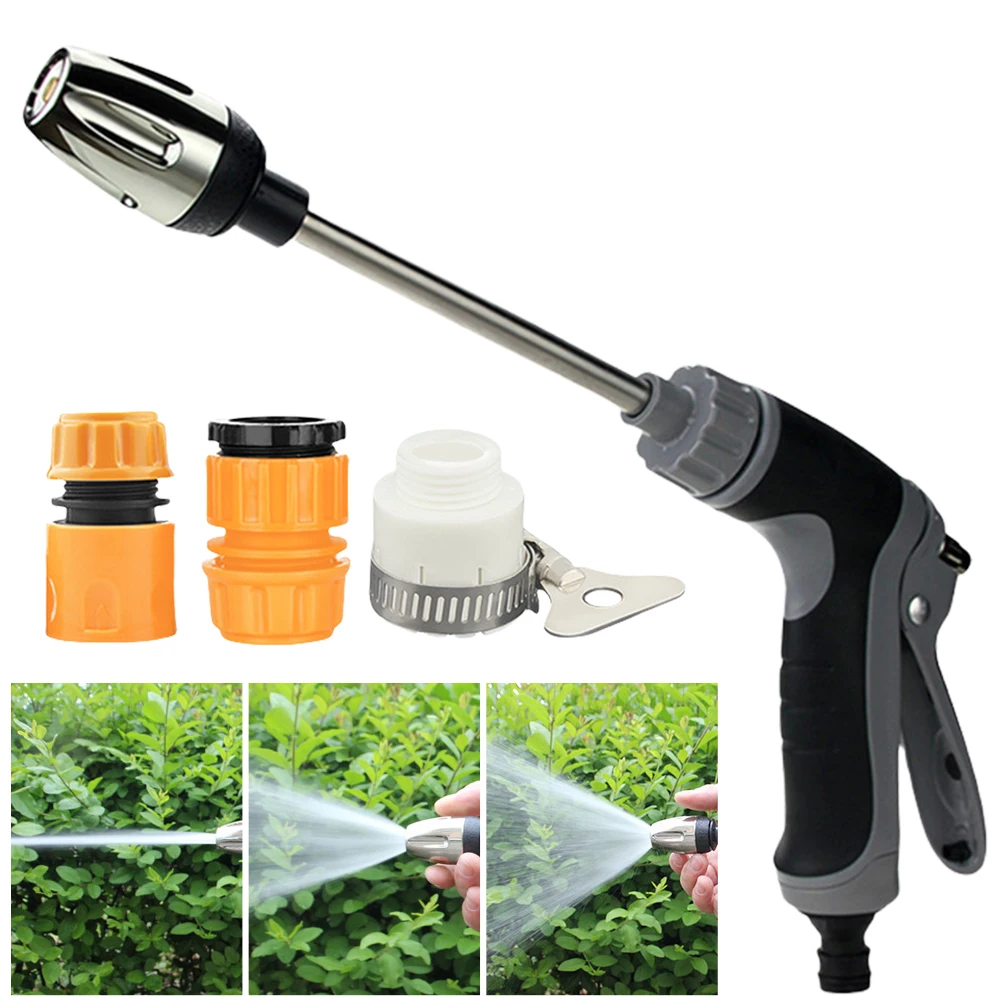 

High-Pressure Car Foam Gun Set with 360° Rotating Garden Hose Pressure Power Washer Waterblitz High Pressure Turbowasher for Car