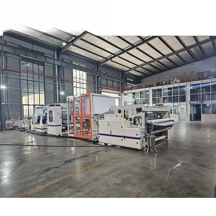 YG Automatic Toilet Tissue Paper Making Machine Small Folding Napkin Paper Machine Paper Recycling Machine for Toilet Customized