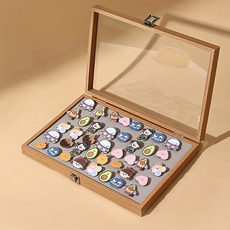 1pc Display Case Frame For Military Medal Jewelry Pin Badge Collection, Jewelry Display Case For Rings
