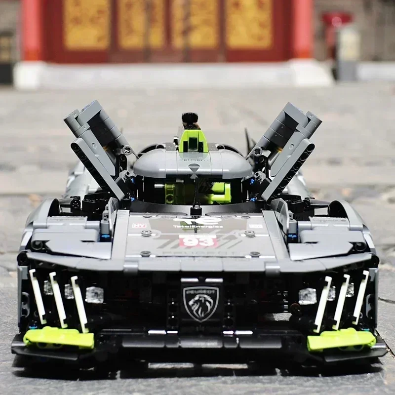 Supercar Blocks 1775pcs 9X8 24H Super Racing Car Leo Mans Building Toy Hybrid Hypercar Model Kids Adult Gifts Compatible 42156