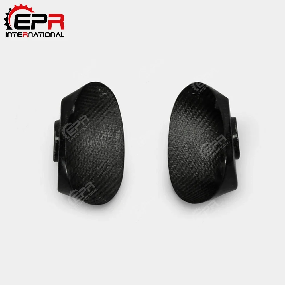 Car-styling For Nissan R35 GTR OEM Carbon Fiber Side Mirror Base Stand Glossy Finish GT-R Tuning Mirror Trim Drift Body Kit Part view 6