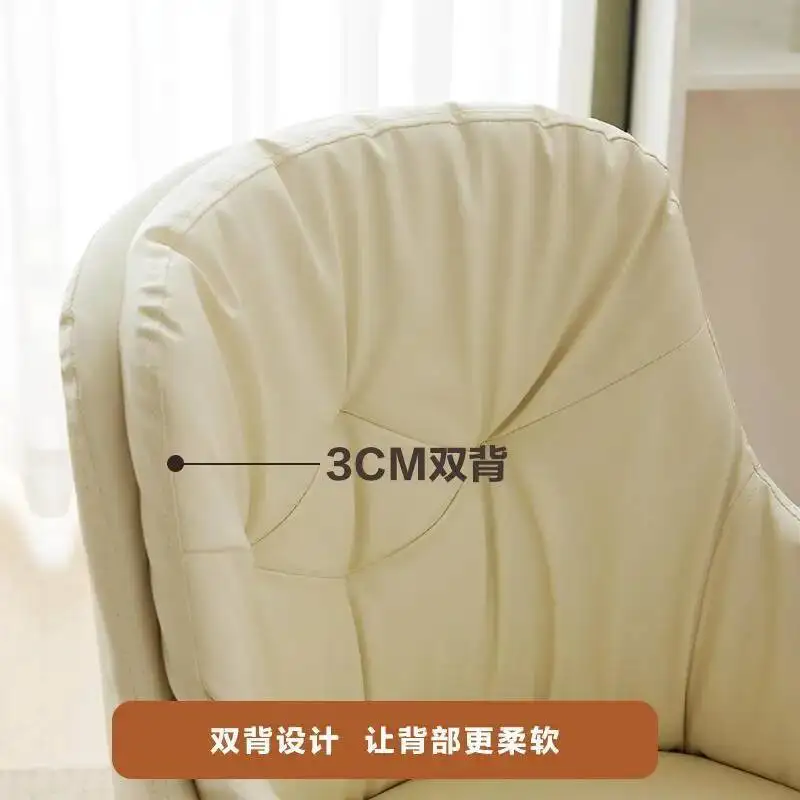 

Bedroom Office Makeup Bench Chair Adjustable Swivel Desk Nail Art Chair Furniture Supplies Gaming Racing Office for Leisure