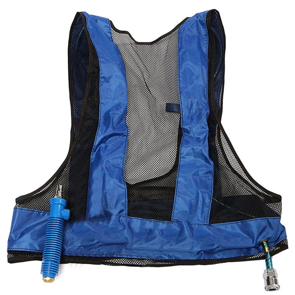 Tube Air Conditioner Waistcoat Compressed Air Cooling Welding Steel Vest Waistcoat Vest Accessories