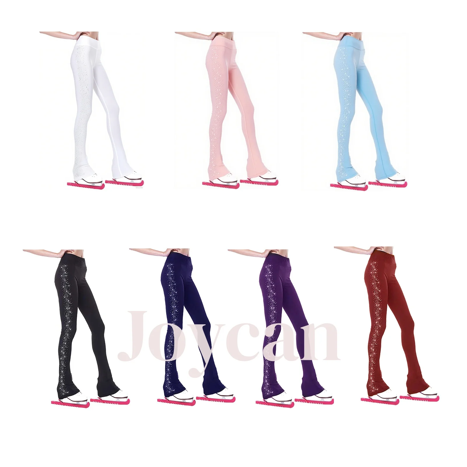 Joycan Ice Skating Pants Comfortable Diamond Handmade Customized Training