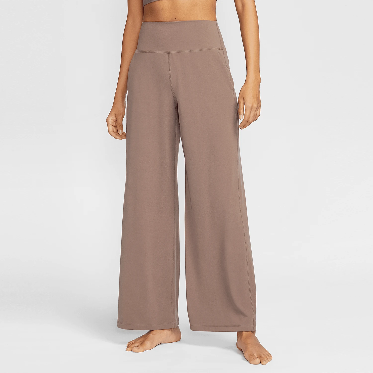 Nike genuine Zenvy Dri FIT women's high waist wide leg sports pants HJ5361-233