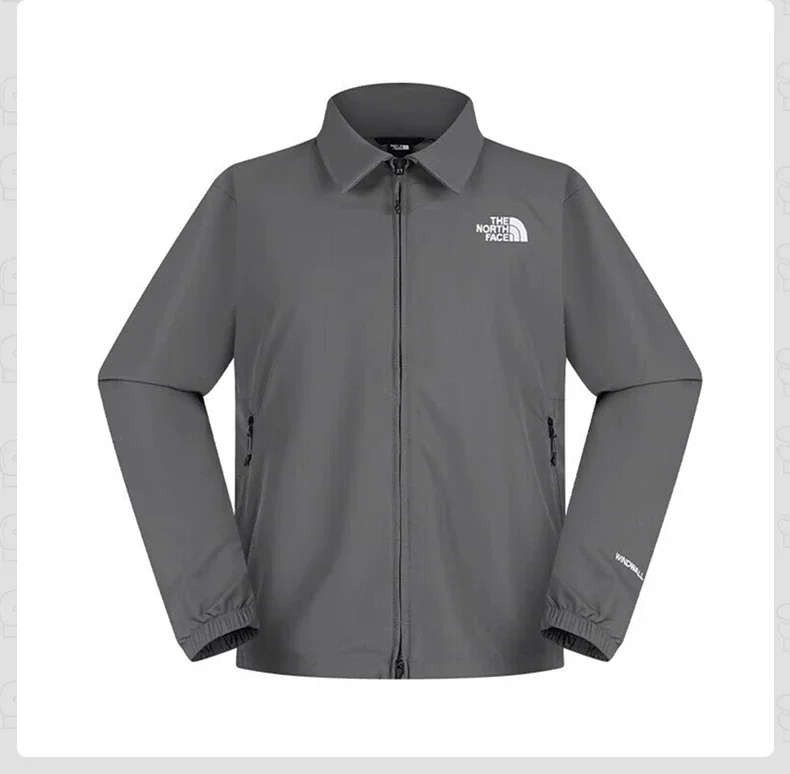 THE NORTH FACE Men and Women Unisex Summer Windbreaker Sports Jacket Running Turn Down Colla Jackets NF0A8HQE0UZ1