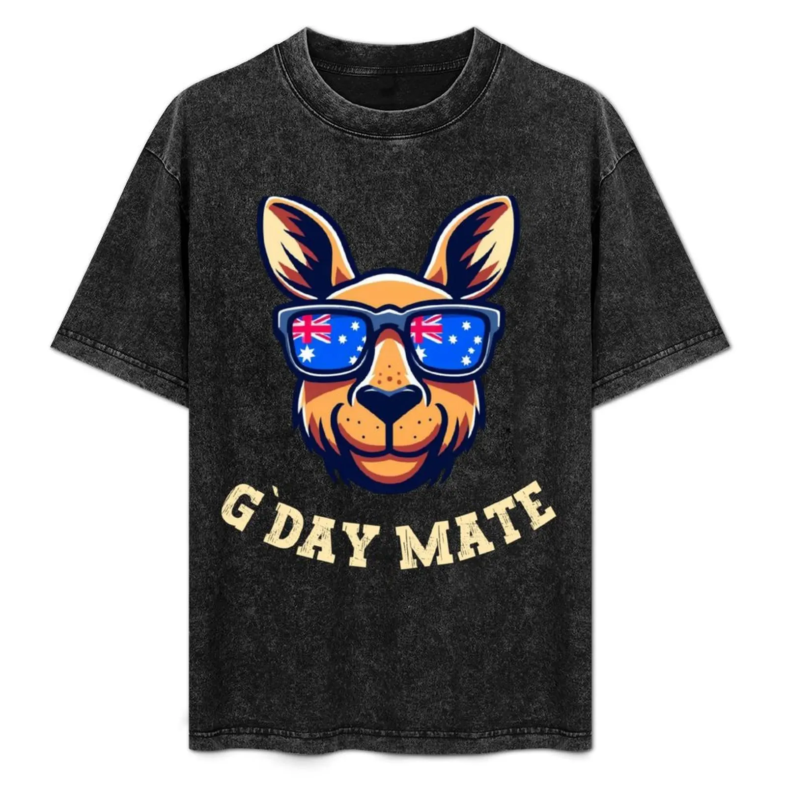 g`day mate gday mate T-Shirt Fashion Casual Short Sleeve Top