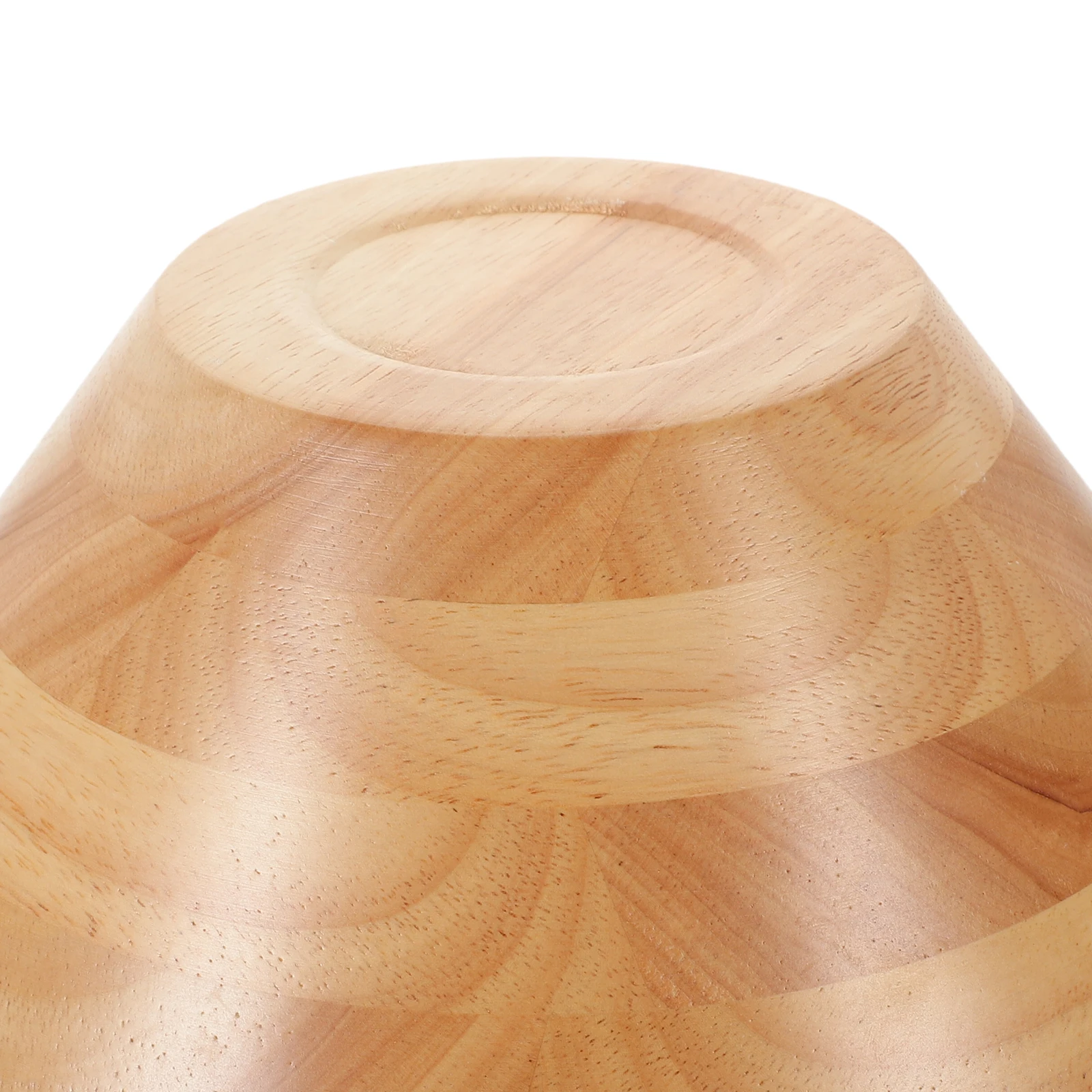 

Wooden Fruit Bowl Cone Shaped Natural Wood Serving Bowl for Salad Rice Soup Appetizer Snack Dessert Multi-Use Dinner Bowls