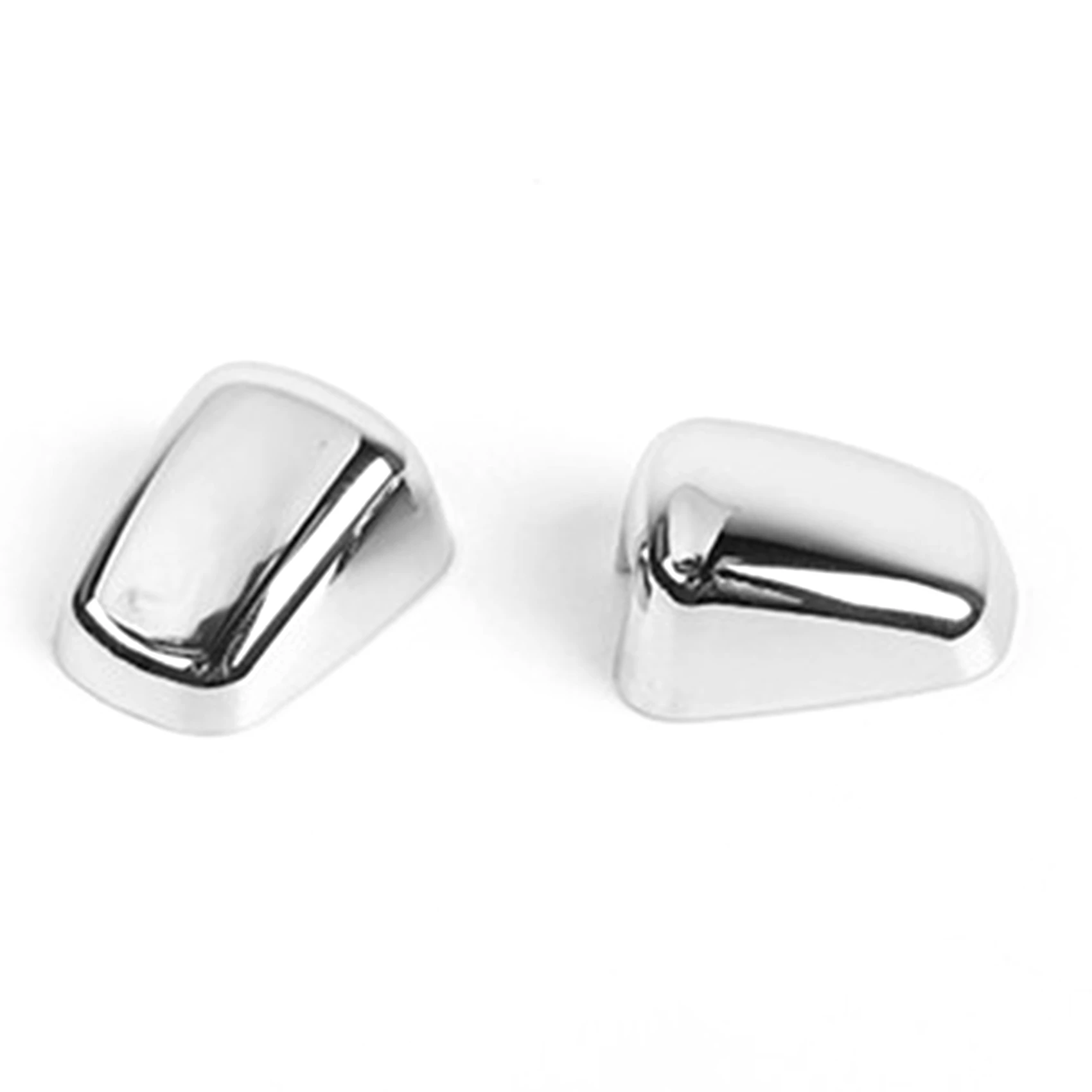 

Pop Chrome Front Windshield Wiper Nozzle Decoration Cover Trim For-Dodge RAM Durango -Chrysler 300C