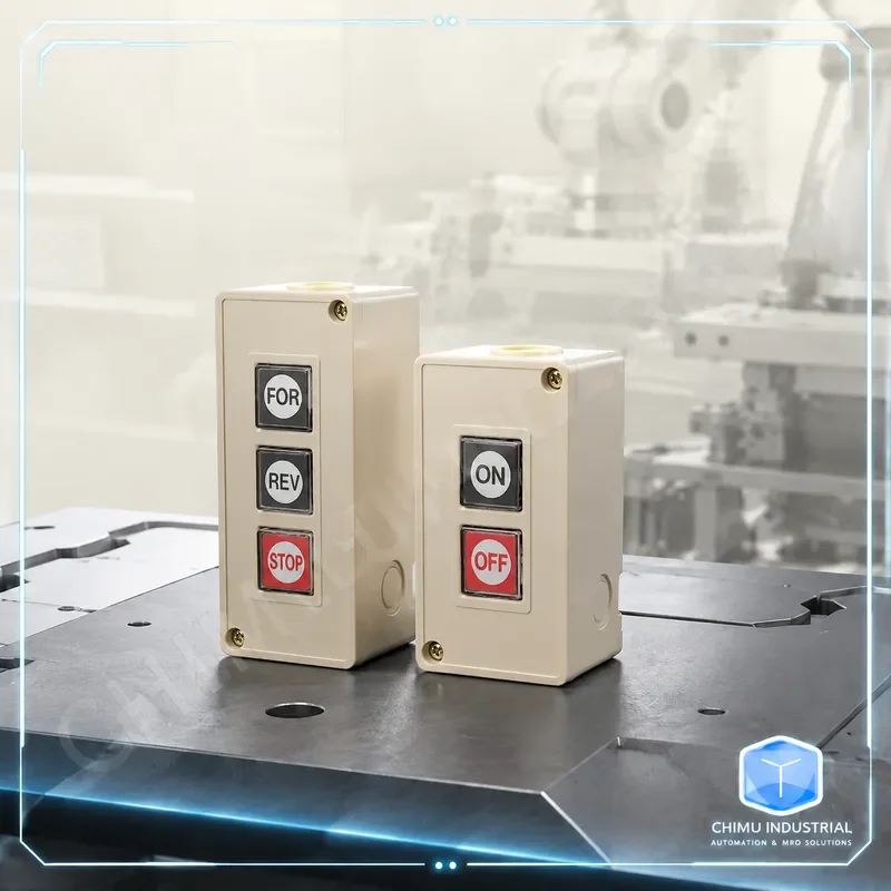 【CHIMU INDUSTRIAL】 TPB-2 TPB-3 2 Position 3 Position Start Stop Push Button Switch Automatic Reset 3A Control Button for