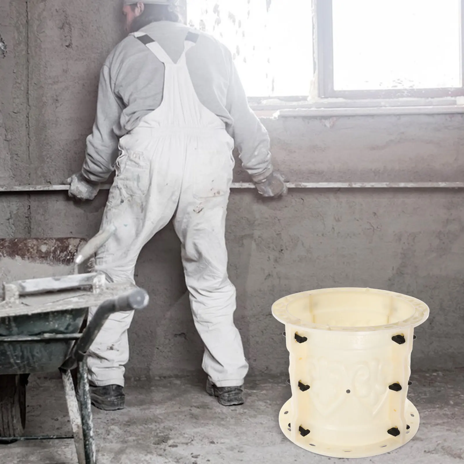 

Форма для бетонных колонн в европейском стиле, многоразовая, для литья цемента, для самостоятельного изготовления, для архитектурного и ландшафтного дизайна, для сада, декоративная