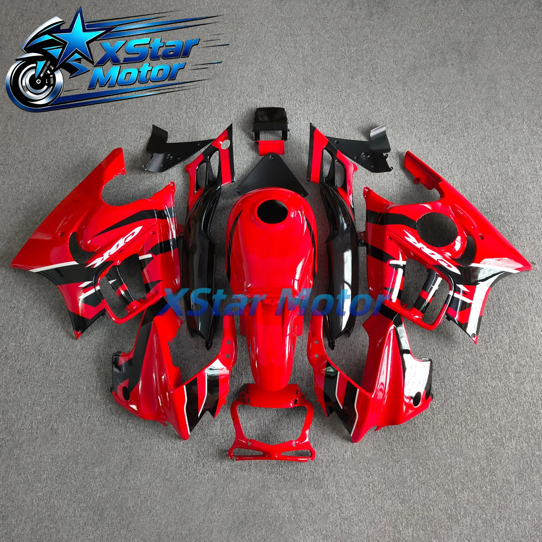 Motorcycle Fairing Kit Fits For CBR 600F 95 96 year CBR600 F3 1995 1996 Fairing Carbon Fiber Paint Red Black