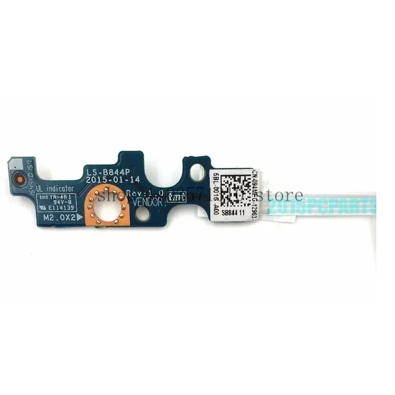 Switch Power Button Board For Dell Inspiron 15 5558 5455 5458 5559 5555 5755 5759 3758 3759 5558 3558 5551 5559 094MFG LS-B844P