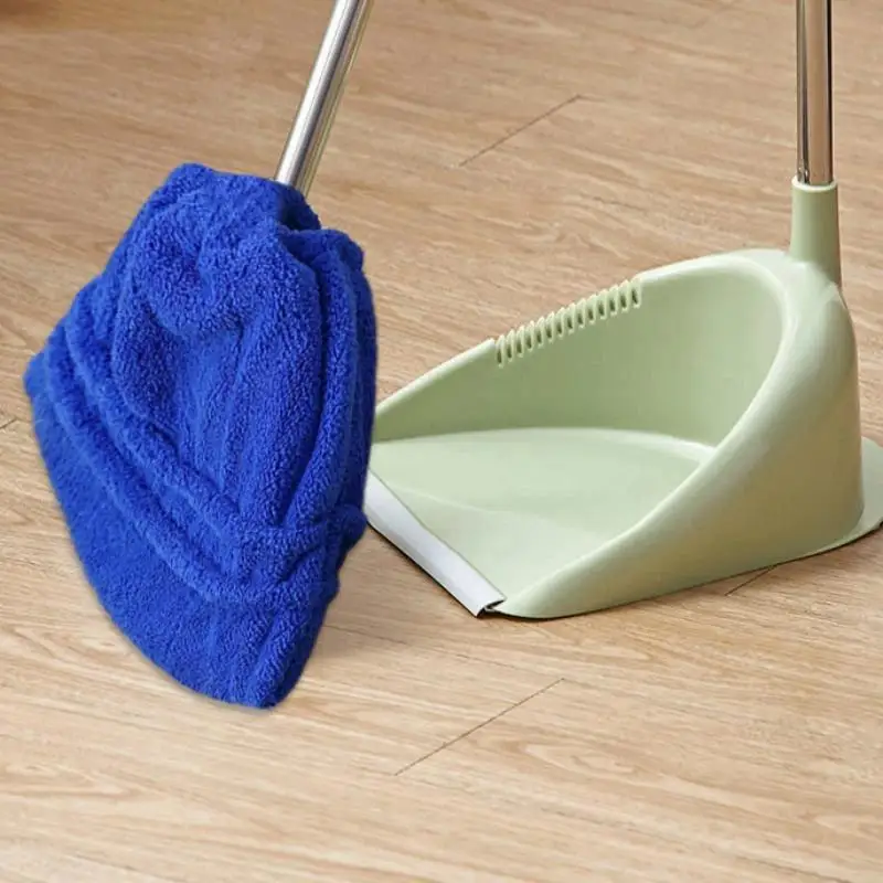 1/2/3 Stück Wiederverwendbare Abdeckung für Nass- und Trockenreinigung, Korallenfleece-Bodenwischerbezüge, Waschbare Wasserabsorbierende Bodenreinigungstücher – Detail 8