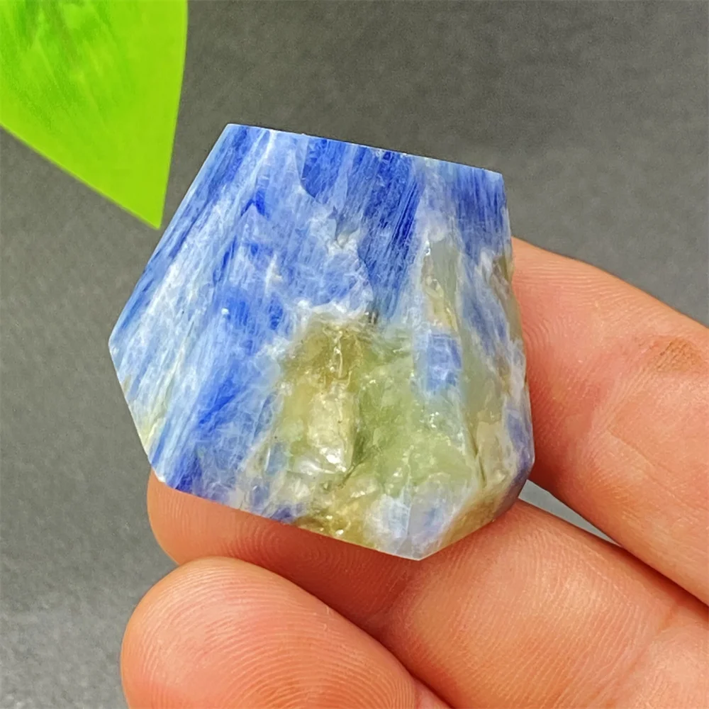 Natural Crystal Blue Kyanite Facets Polished Magic Meditation Chakra Home Decor