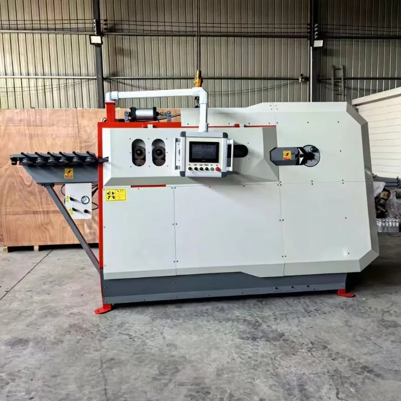 Customized Intelligent CNC Steel Bar Bending Hoop Machine Fully Automatic Straightening Cutting All In One For Construction Engi