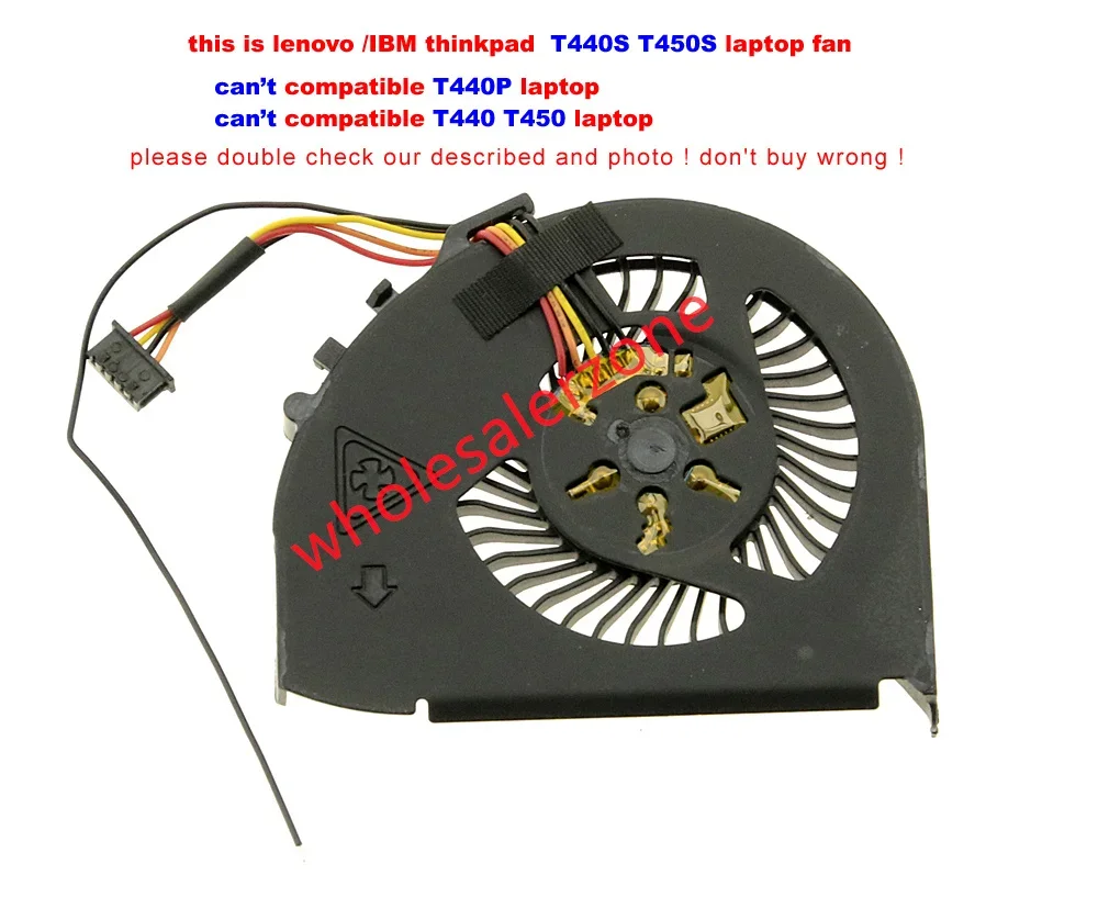New CPU Cooling Fan for IBM Thinkpad T440S T450S 04X0445 04X1850 UDQFWYR02BCM laptop fan (can't fit T440 T440P T450 laptop)