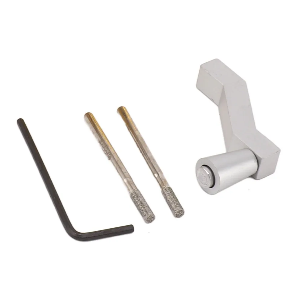 

Portable Yellow Sharpener Aluminum Alloy Durable Chain Sharpening Jig Sharpening Kit Lumberjack