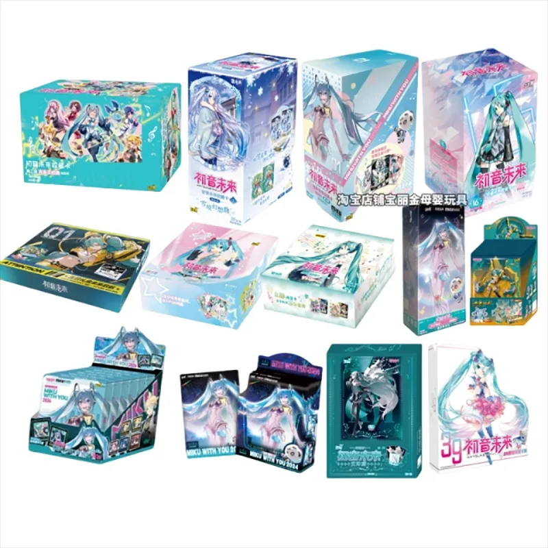 

KAYOU Hatsune Miku Collectible Cards - "First Encounter" Pack 4th Edition: Snowy Fantasy Anime Music Collectible Cards Toy Gifts