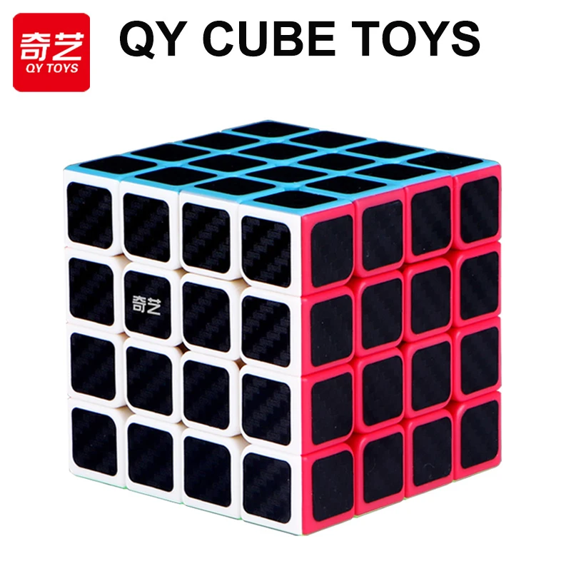 

QiYi Speedcube 4x4x4 Qiyuan магический куб профессиональный 4x4 скоростной пазл 4 × 4 Детская игрушка-антистресс QY оригинальный Cubo Magico для игр кубик рубика