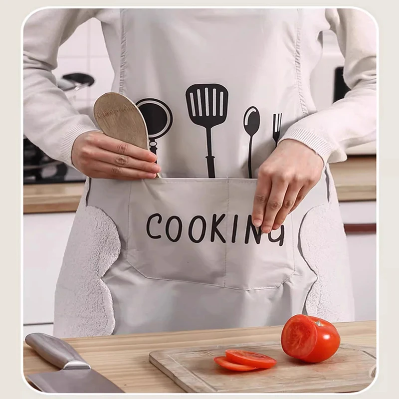 Tablier de Cuisine Imperméable pour Homme et Femme, Salopette à Café, à la Mode, pour Adulte