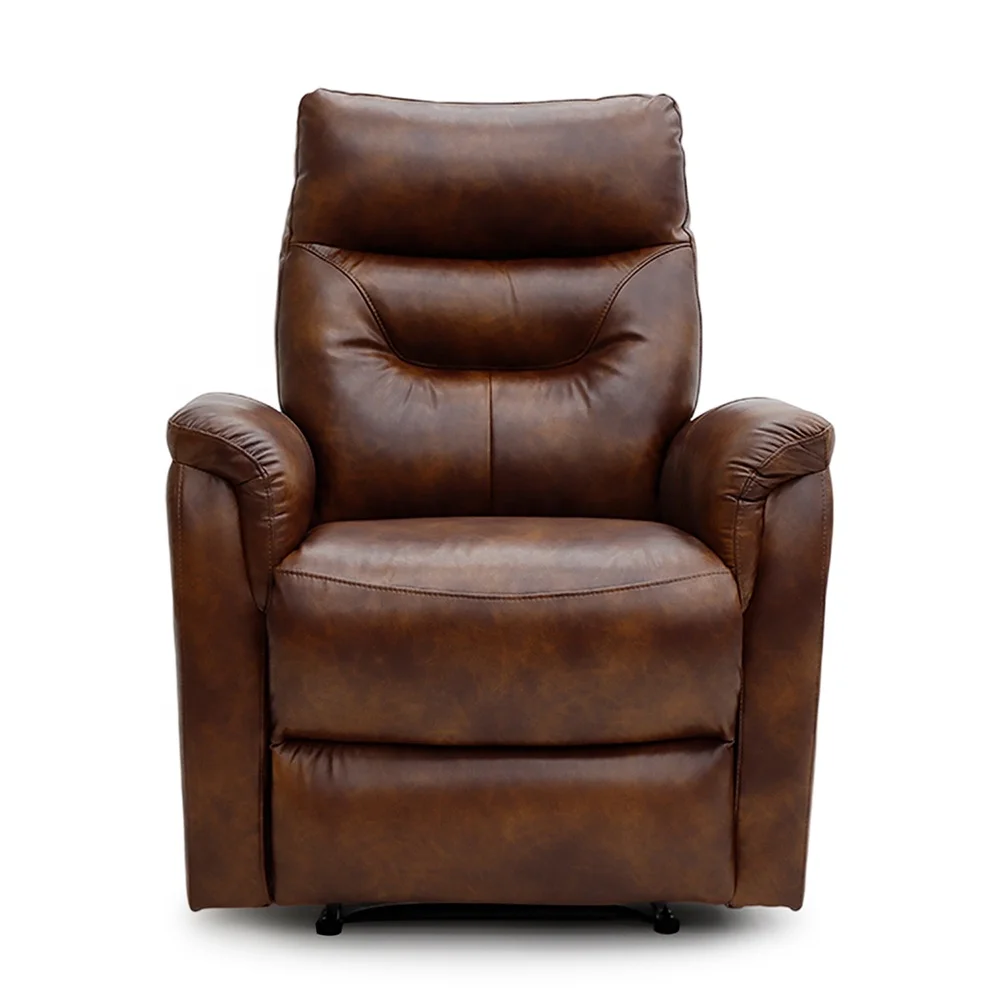 Furniture Modern Leather Manual Beauty Salon Recliner Chair for Living Room