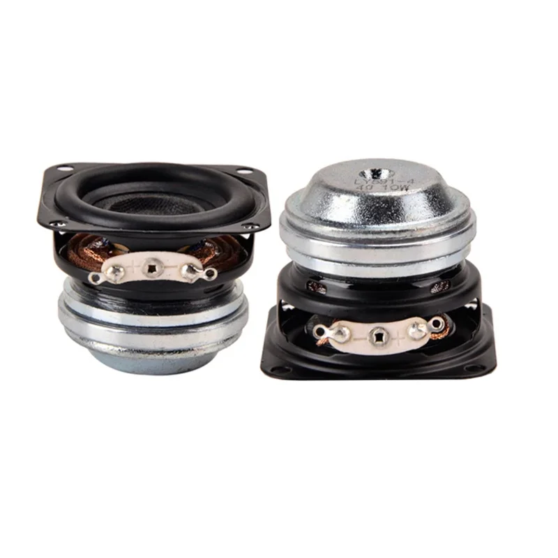 

2pcs 1.5 Inch 40MM Audio Full Range Bass Speaker 4 Ohm 10W Bluetooth Strong Neodymium Loudspeaker