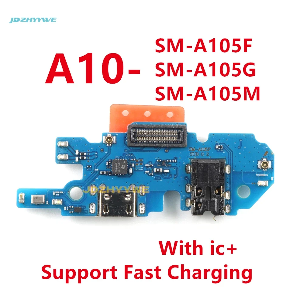 For Samsung Galaxy A10 A10E A10s A11 A12 A13 S A14 4G 5G Quick Charger Charging Board SUB Port Flex CableReplacement