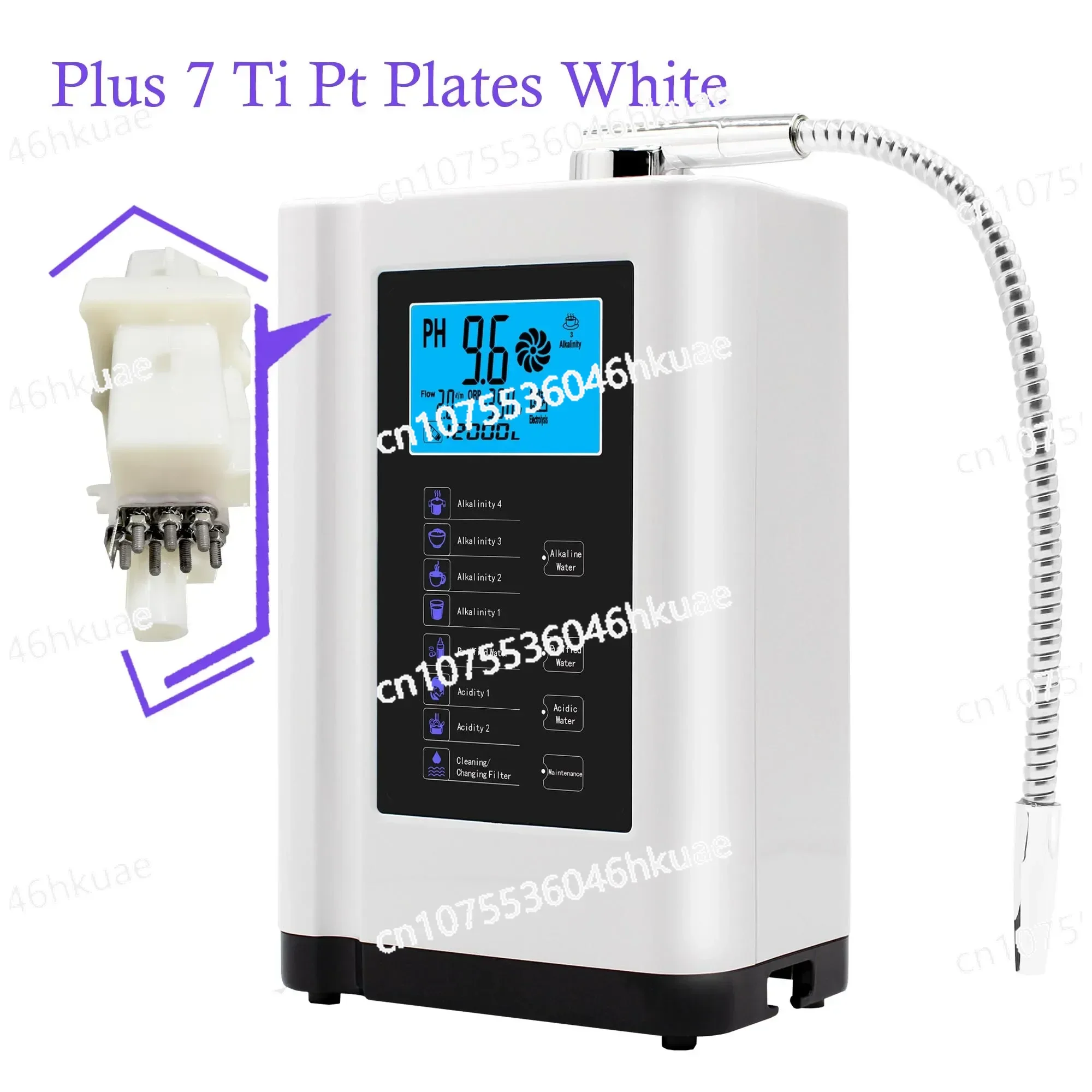 Produces Ionized Water Rich in Alkaline Hydrogen Kangen Electric Alkaline Water Ionizer EHM-729 Household Type,
