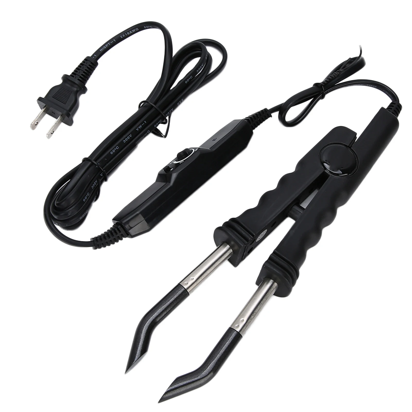 

Hair Extension Connector Iron Adjustable Temperature Hair Connector Black 50 to 60Hz 25W 110V Hair Extension Iron