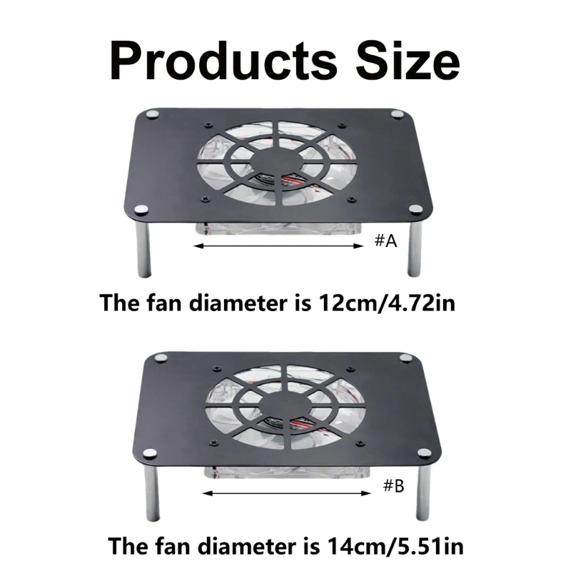 Drahtlose Router Externes Kühllagerregal Kühlbasis Kombiniertes Lagerregal WLAN-Router