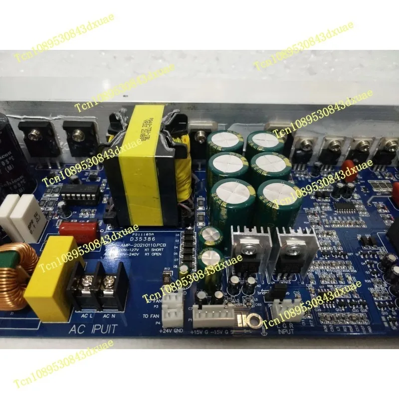 forBAHOD 1000W Digital Amplifier Board Stereo 2 Channel Power Amp Board 500W+500W with Switching Power Supply