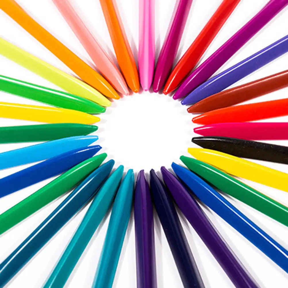 

Набор из 36 цветных карандашей для творчества, пластиковый набор для рисования, 36 цветов масляной пастели, художественные принадлежности для подарка на день рождения или праздник